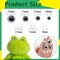 50pcs Black Wiggle Googly Eyes Plastic Safety Eyes 10mm 12mm 15mm 18mm